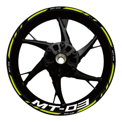 轮毂贴花防水反光车ninja400650