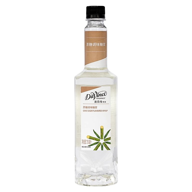达芬奇蔗糖糖浆750ml原味糖浆