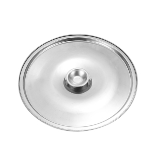 不锈钢锅盖盖子圆形单独万能调料罐平盖通用圆型碗盖单卖味盅油盆