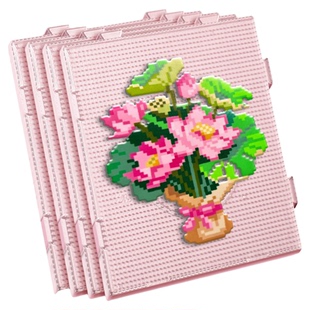 长钉拼豆垫板特大号画线款104钉52钉加厚耐高温防烫板工具6