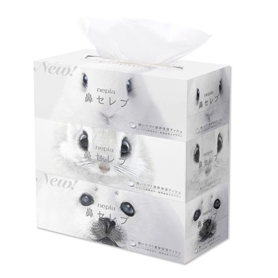 日本妮飘鼻子贵族柔软保湿抽纸