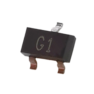 (50只) MMBT5551LT1G 丝印G1 SOT-23 160V 600mA NPN 晶体三极管