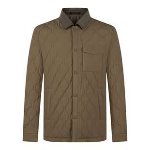 【衬衫棉服】柒牌棉服男冬季新款棉衣夹克灯芯绒时尚休闲潮流外套