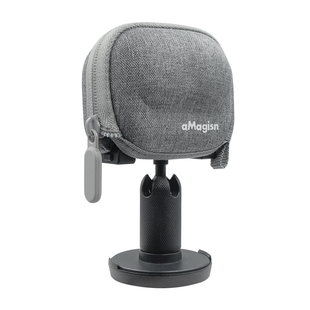 阿迈适合影石insta360go3 go3S收纳包保护套机身insta360 GO3便携迷你快拆保护盒影石go3S包配件钢化膜兔笼