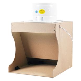 负压式喷涂箱抽风机排气扇浩盛DIY工作台高达模型手办上色喷漆箱