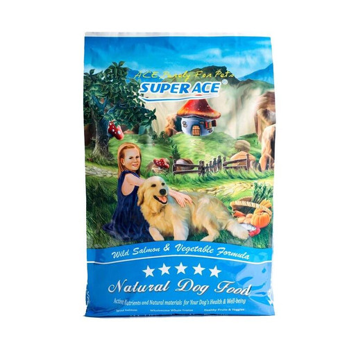 新货 13年经销王牌ACE宠物狗粮美毛抗敏13KG天然营养蔬菜鲜肉犬粮