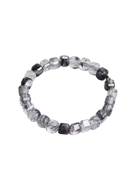 Ciel原创手工天然黑发晶戒指