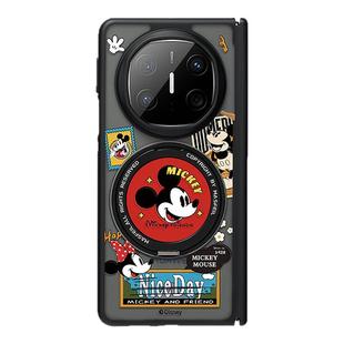 MASFEIL × 海报米奇适用于华为matex6手机壳折叠屏新款matex7典藏版保护套x3带磁吸支架X5的超薄网红女转轴