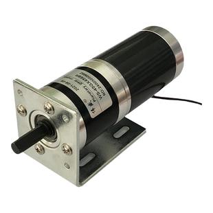 行星减速电机12V24V正反转直流调速马达45mm微型低速大力矩电动机