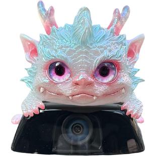 适用于奔驰迈巴赫E/EQE/EQS SUV仪表台摄像头庇护龙车载内饰摆件