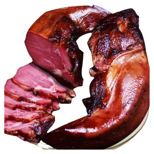 腊猪舌头正宗四川特产五花腊肉柴火烟熏肉猪拱嘴口条农家特色腊味