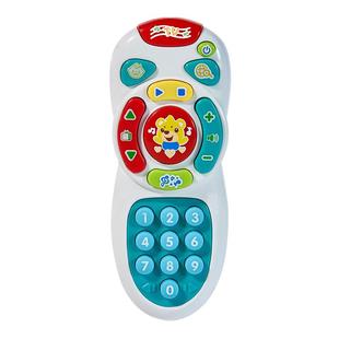 乐乐鱼宝宝遥控器玩具仿真婴儿手机儿童电话早教益智可啃咬按键