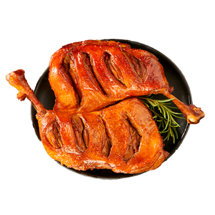 小石头大鸭腿氮气小吃辣卤鸭肉类零食解馋熟食食品开袋即食非鸡腿