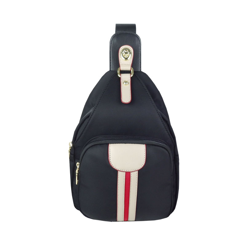 酷斯露胸包女帆布耐磨防水轻便