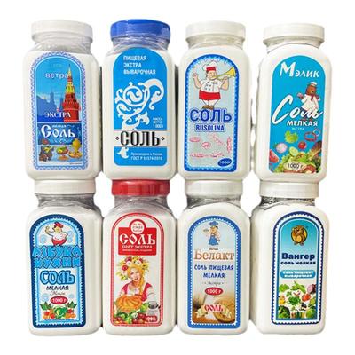 俄罗斯原装进口未加碘食用盐