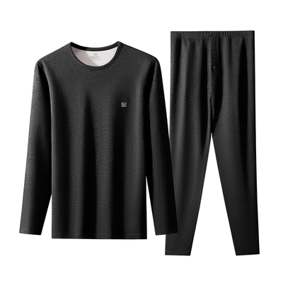 猫人2025新款羊绒保暖内衣套装男