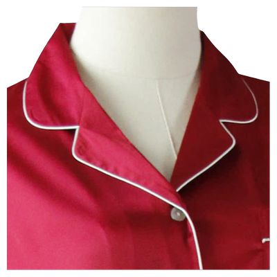 露迪尚品情侣冰丝纯色家居服