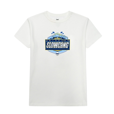 SlowGang修身印花短袖