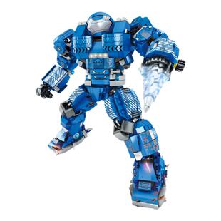 S牌SY1447钢铁侠MK38机甲英雄创意益智高难度拼装积木玩具礼物