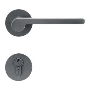 雅洁静音门锁室内家通用型卧室卫生间房门现代木门锌合金门锁8272