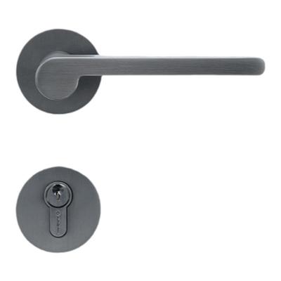 雅洁静音门锁室内家通用型卧室卫生间房门现代木门锌合金把手8272