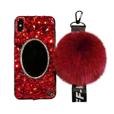 新款vivoS30Pro镶钻手机壳X300奢华水钻镜子S21全包保护套S20网红S19女潮X200S防摔S18钻石闪S17手绳X90满钻6