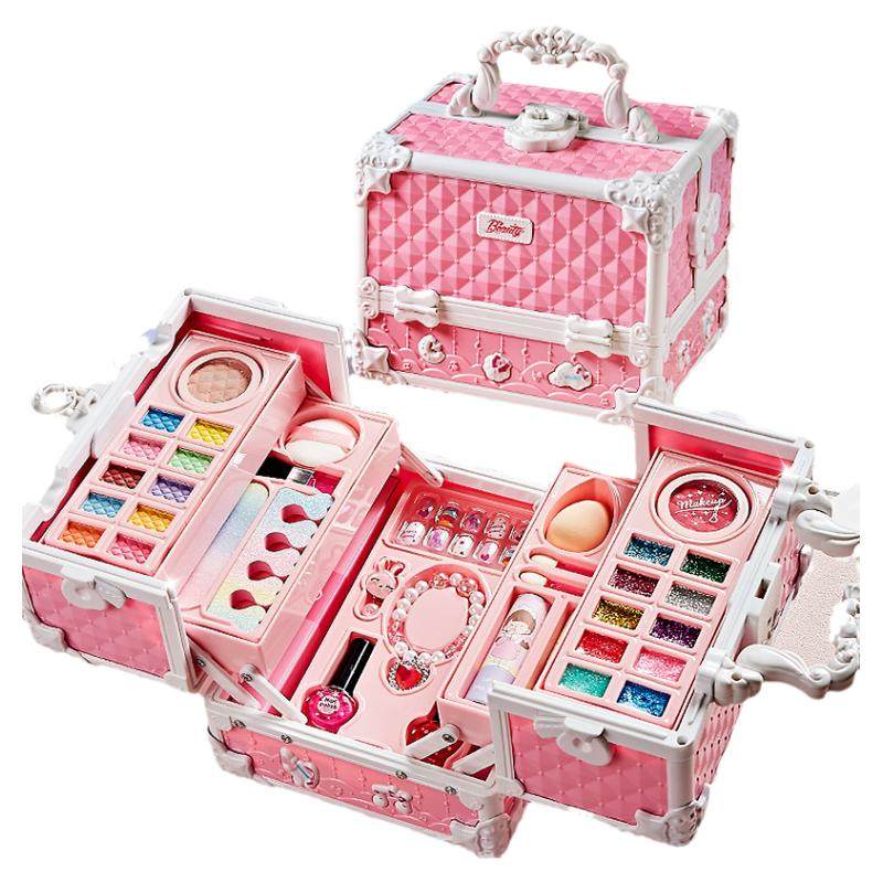 儿童化妆品彩妆套装正品全套小女孩玩具大礼盒公主生日礼物指甲油