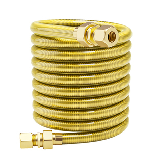 潜水艇燃气管天然气不锈钢波纹管专用液化煤气灶连接防爆软管家用