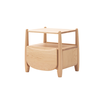 梵几-kids|百宝床头柜儿童实木床头柜男女童卧室收纳柜环保枫木柜