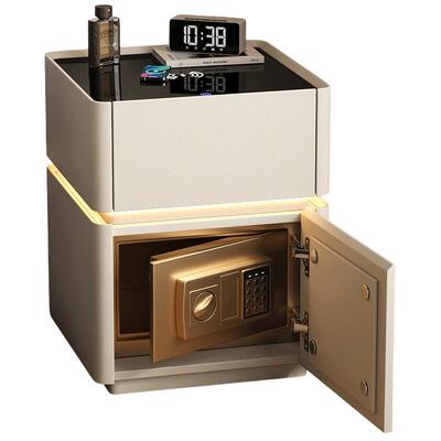 FAS级全钢保险箱密码锁床头柜