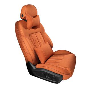 汽车座套全包布艺坐垫套四季通用新款冬季亚麻座椅套专用座垫坐套