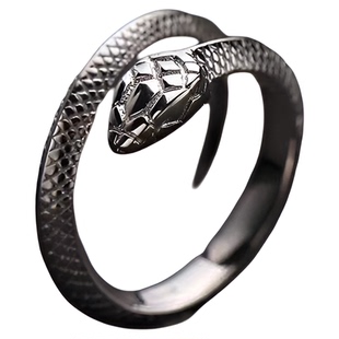 德拉科马尔福同款金属戒指男女蛇院哈利波特斯莱特林家族周边礼物