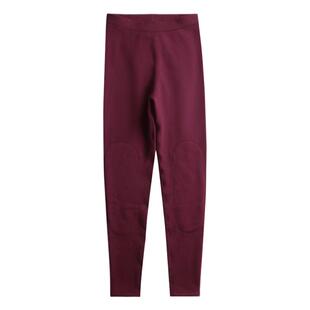 真彩羊毛护膝保暖裤男女式冬季加厚加绒纯色修身情侣内穿棉长裤子