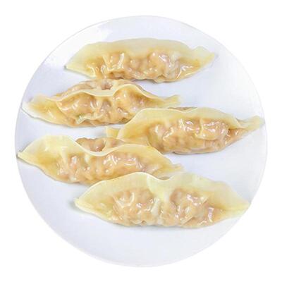 玺运纸皮蒸饺500g肉香即食早餐
