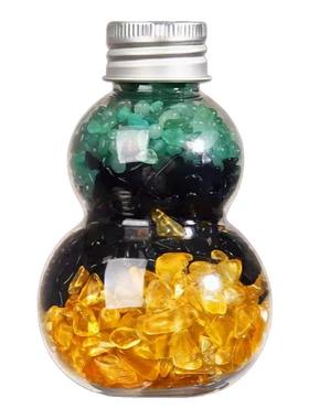 批发卫生间在正东西北角厕所相邻净污秽家居装饰摆件三色水晶葫芦