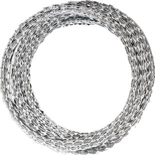 镀锌不锈钢刀片刺绳刺丝滚笼铁蒺藜围墙防盗防爬刺防护带刺铁丝网