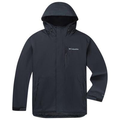 哥伦比亚男金点三合一防水冲锋衣