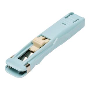 得力推夹器文件夹子文具固定器大号推推夹订书机夹单器票据夹补充钉办公用品试卷书助推无痕夹子燕尾整理神器