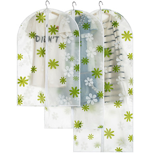 衣服防尘罩防尘袋挂西服套大衣防尘衣罩透明加厚衣物防尘罩可水洗