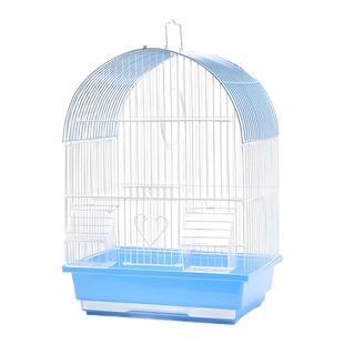 小鸟笼子家用虎皮鹦鹉八哥文鸟玄风专用笼子防飞溅牡丹观赏笼大号