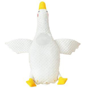 大白鹅婴儿排气枕宝宝防胀气肠绞痛趴睡枕飞机抱枕安抚搂睡觉神器