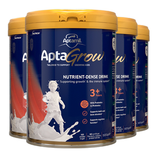 爱他美成长罐aptagrow儿童成长奶粉分龄精准营养3+段3岁以上*4罐