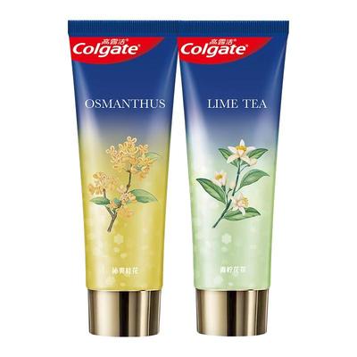 高露洁光感白牙膏美白清新口气