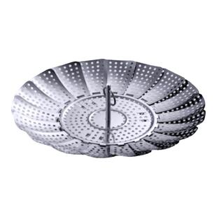 德国戴德不锈钢蒸笼可伸缩蒸格家用蒸屉蒸包子多功能折叠蒸盘蒸架