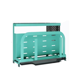 日本厨房用品刀具刀座收纳架多功能厨房置物架壁挂式菜刀切菜板架