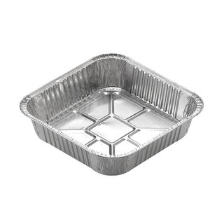 茶花锡纸盘空气炸锅专用厨房烘焙家用烧烤锡箔碗烤肉锡纸盒锡箔纸