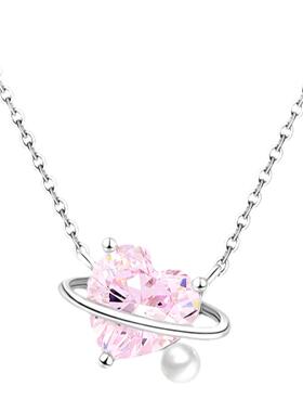 SundyHoney挚爱项链公主锁骨链