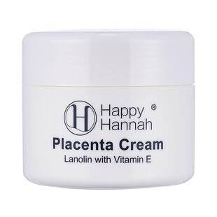 澳洲Happy Hannah乐晗绵羊油胎素精华维生素E面霜保湿补水身体乳