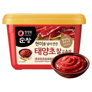 清净园韩式辣椒酱石锅拌饭酱炒年糕酱烤肉酱甜辣酱生大酱韩国进口