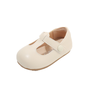 春秋季女宝宝鞋子0一1-3岁小童公主单鞋婴儿小皮鞋防滑软底学步鞋